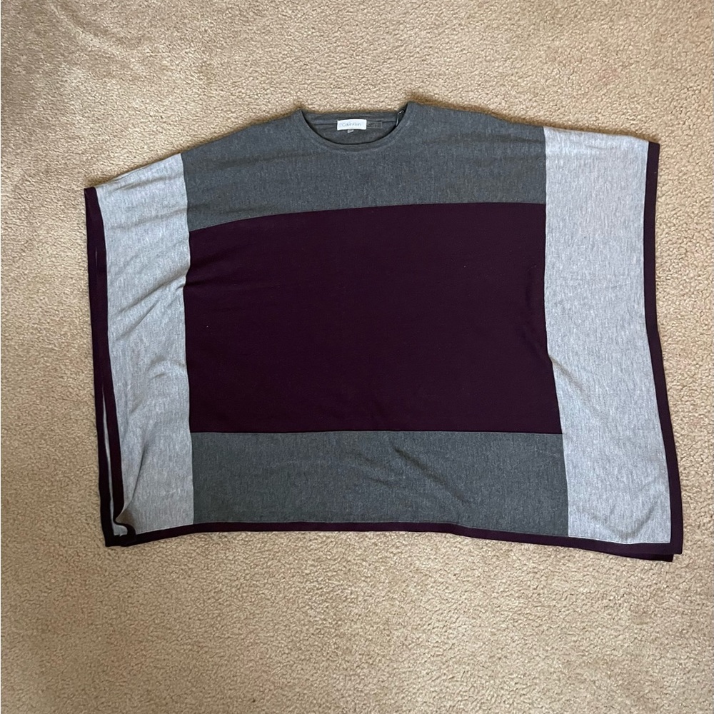 Calvin Klein Oversized Poncho